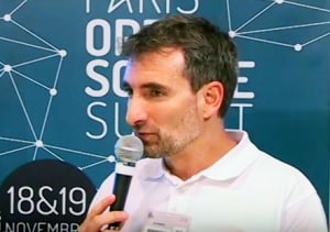Lancement du Paris Open Source Summit 2017 sous  Pierre Baudracco