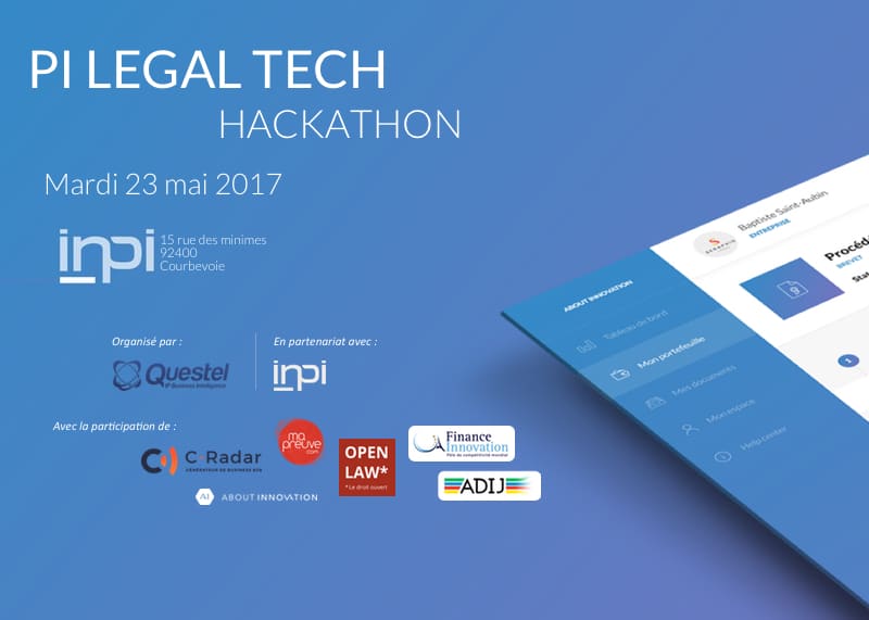 Inno³ participe au hackathon « IP LEGALTECH »