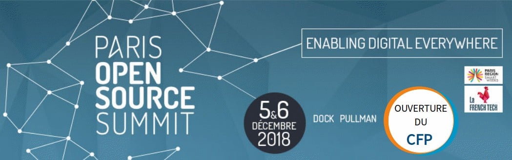 Ouverture de l’Appel à Propositions du Paris Open Source Summit 2018