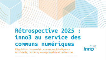 Rétrospective 2025 : illustration des projets inno3 2025